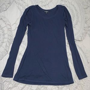 Express blue long sleeve shirt size Small.